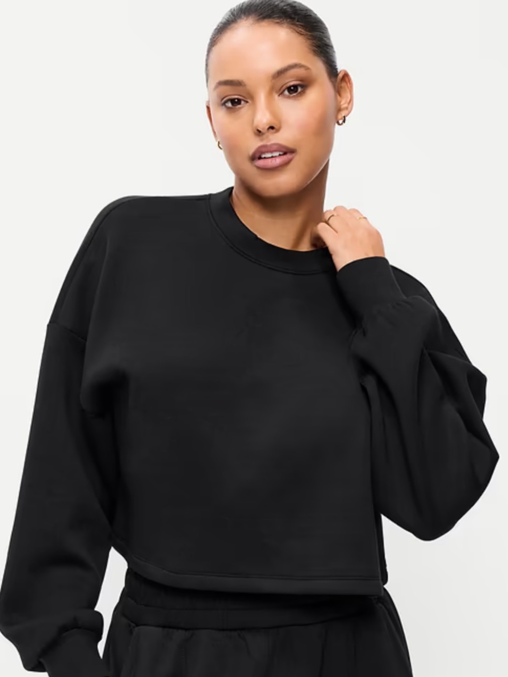 Old Navy Crop Crewneck
